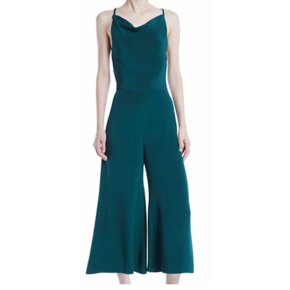NWT Cushnie Et Ochs halter neck crop jumpsuit sz 6